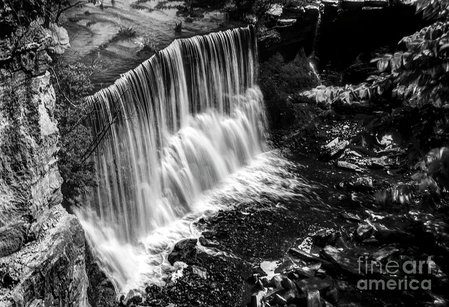 Black And White Photograph - Bouncing Waters by Michael Ciskowski