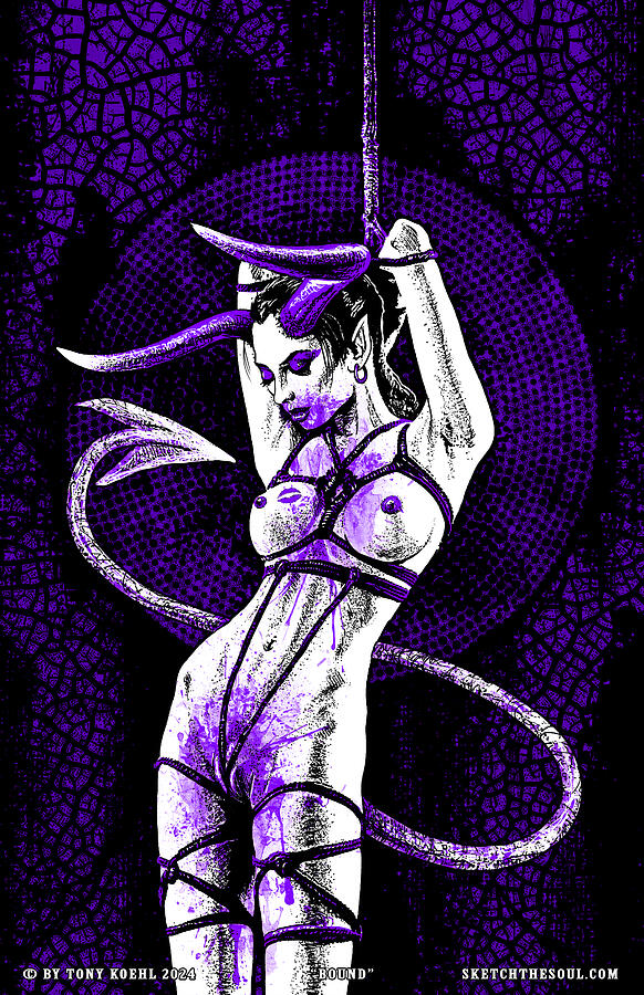 Bound Digital Art by Tony Koehl Bound Digital Art by Tony Koehl