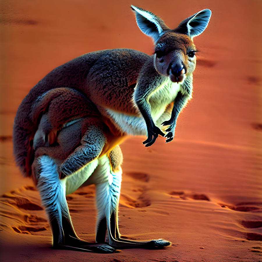 The Kangaroo: A Symbol of Strength, Resilience, and Cultural Significance in Aboriginal Australia