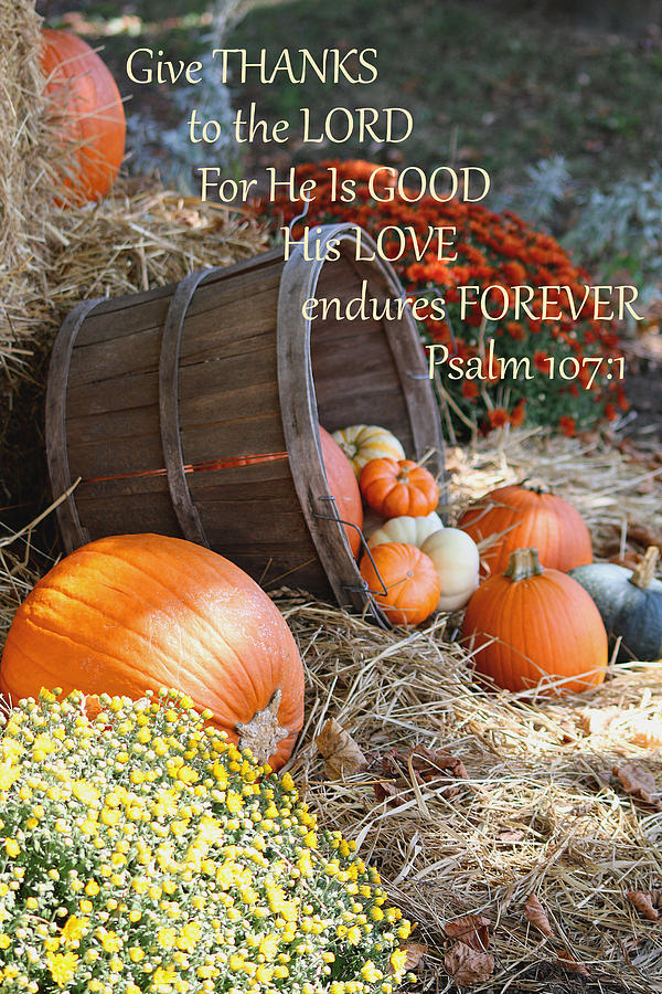 Bountiful Blessings With Scripture Photograph by Living Color Photography Lorraine Lynch