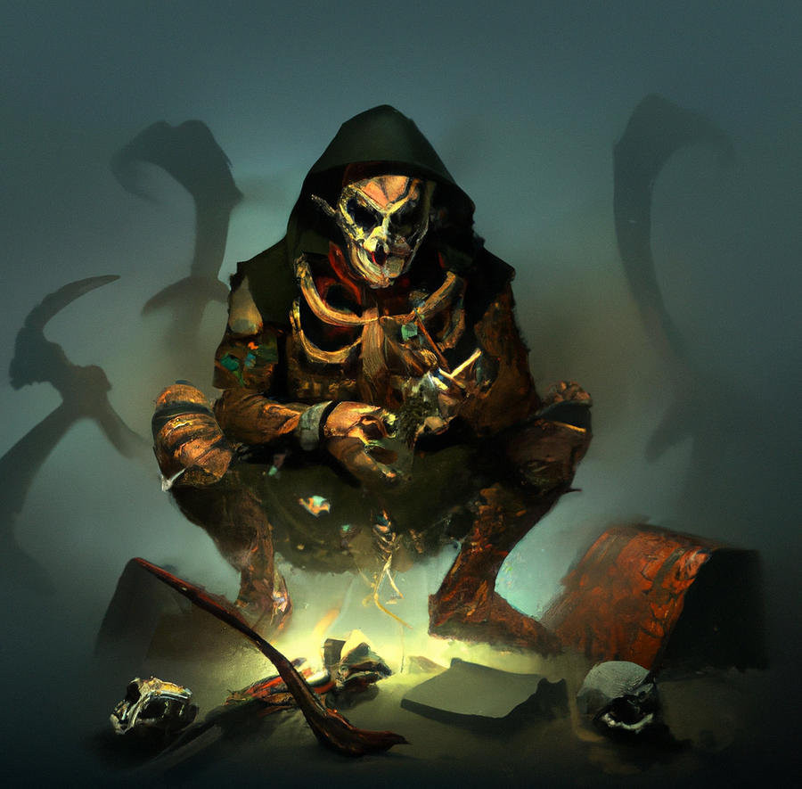 Bounty Hunter In Darkest Dungeon Digital Art by Robin Motte - Fine Art ...