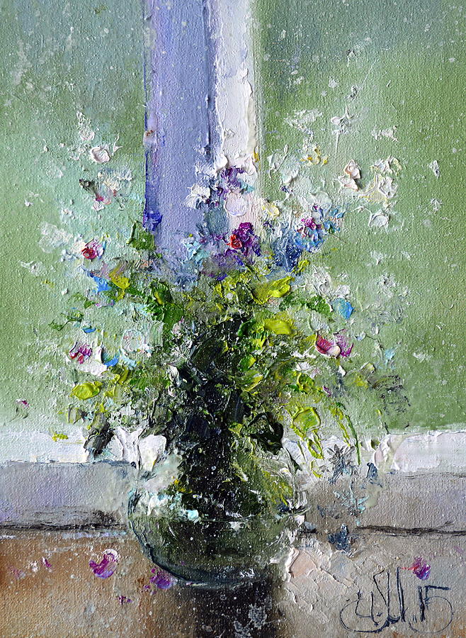 Bouquet for Mom Painting by Igor Medvedev