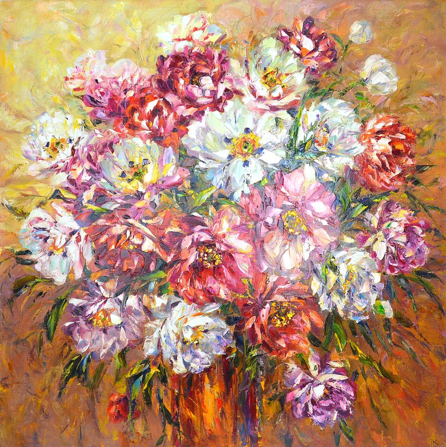 	Bouquet. Painting by Iryna Kastsova