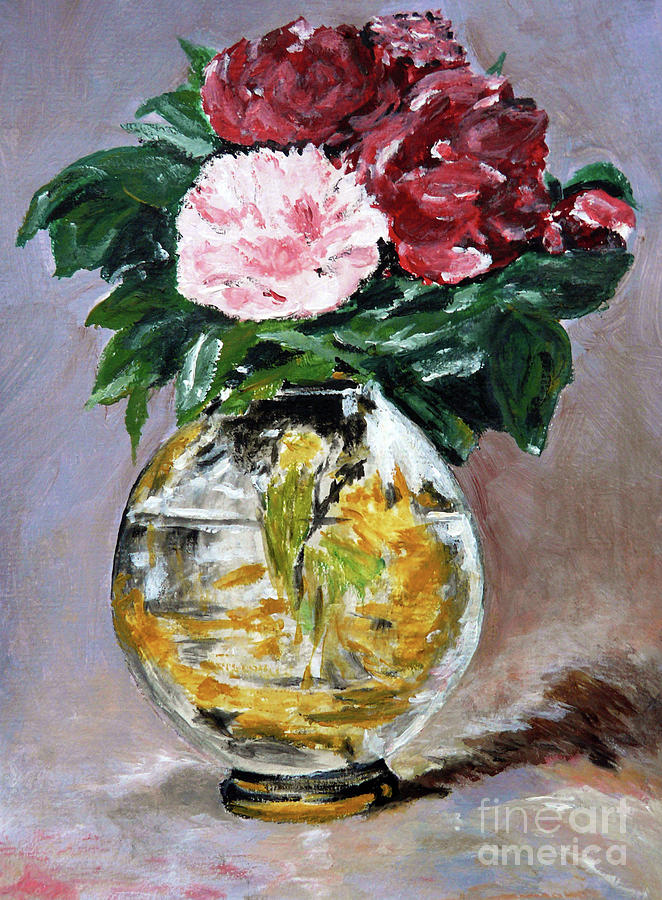 Bouquet Of Flowers Painting by Jasna Dragun