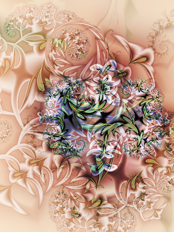 Bouquet Digital Art by Richard Ortolano