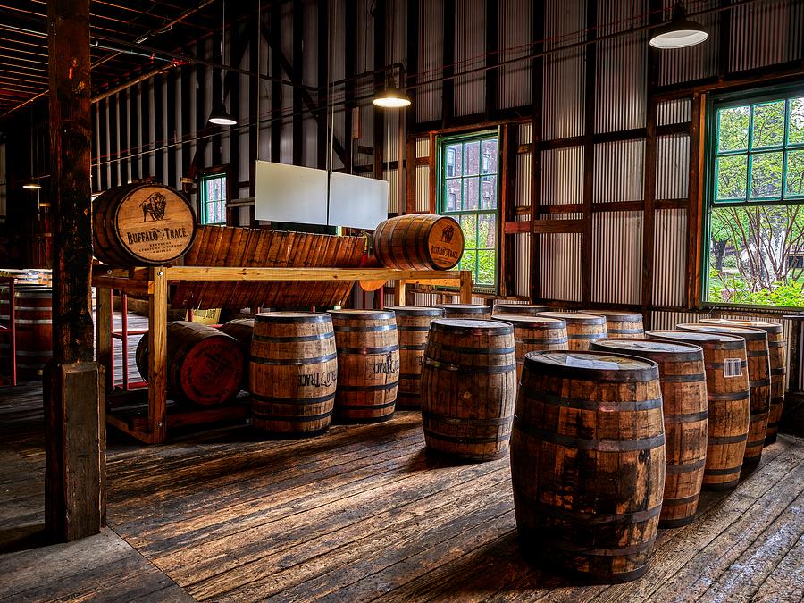 Bourbon Barrels Photograph - Bourbon Barrels by Mountain Dreams