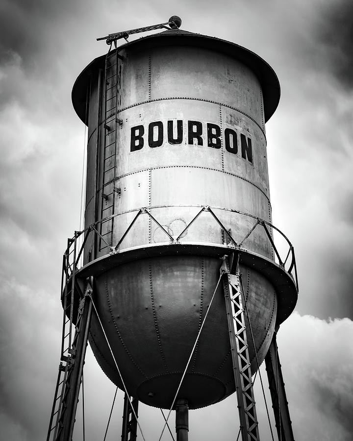 Bourbon on Tap - Black and White Photograph by Gregory Ballos