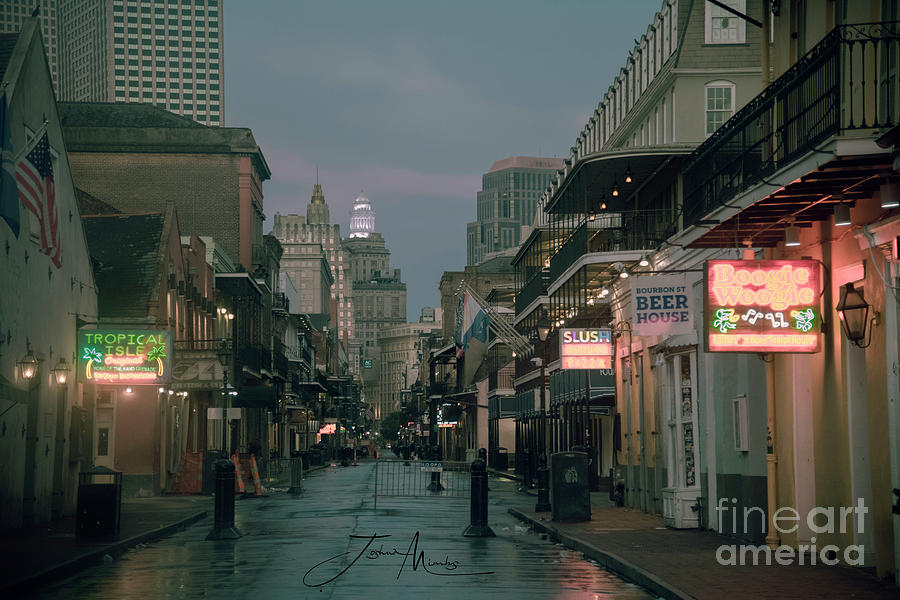 bourbon street New Orleans Photograph by FineArtRoyal Joshua Mimbs