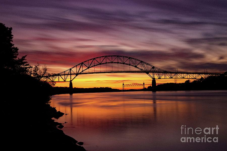 Bourne Bridge Photograph by John Doble - Fine Art America