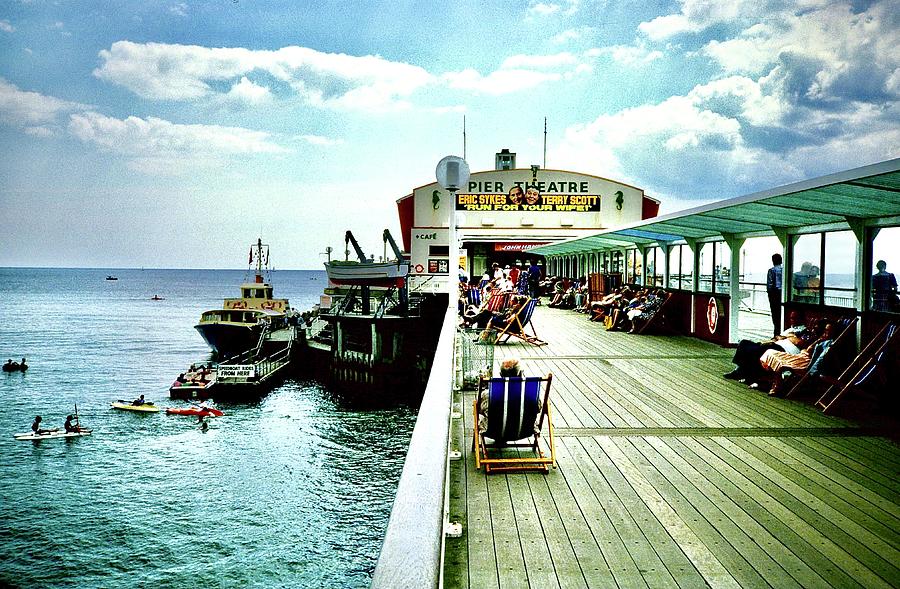 Bournemouth Pier and Theatre Photograph by Gordon James