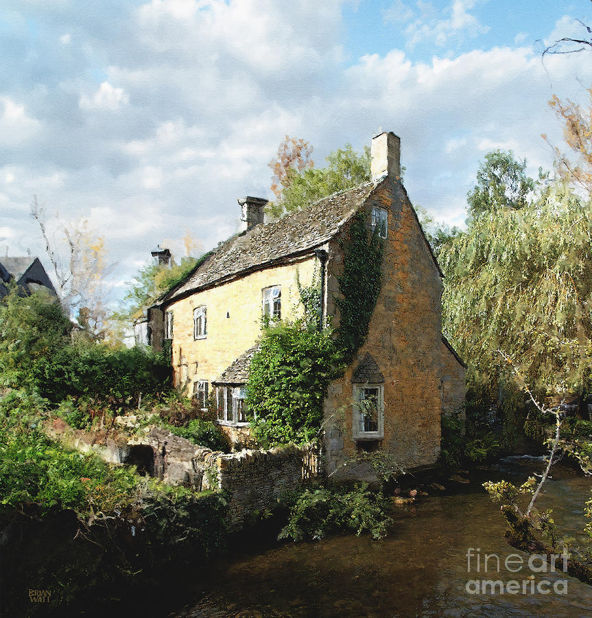 Bourton Home on the Water Photograph by Brian Watt