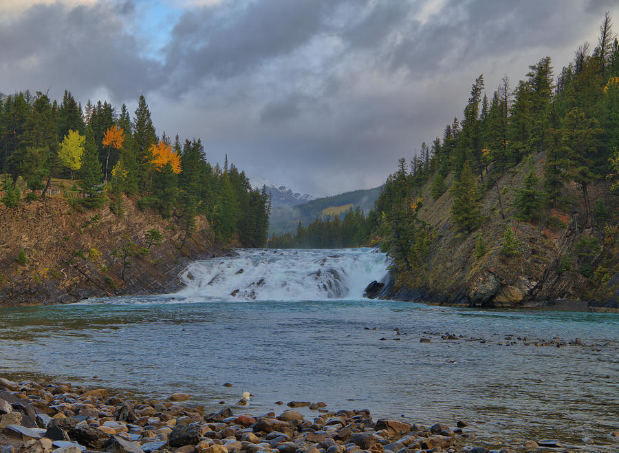 Bow Falls Photograph by Stephen Vecchiotti