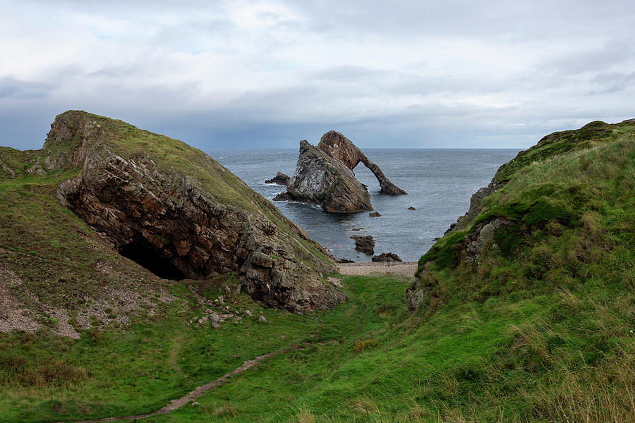 Bow Fiddle Rock And Cave Photograph
