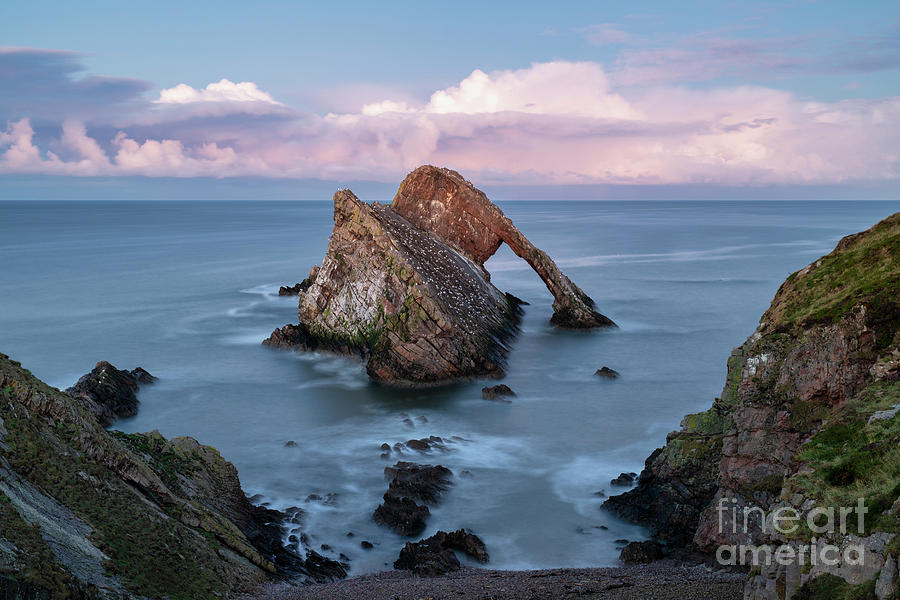 Bow Fiddle Rock at Dusk Photograph by Tim Gainey