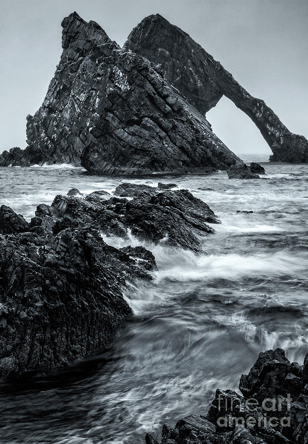 Bow Fiddle Rock Photograph by David Lichtneker
