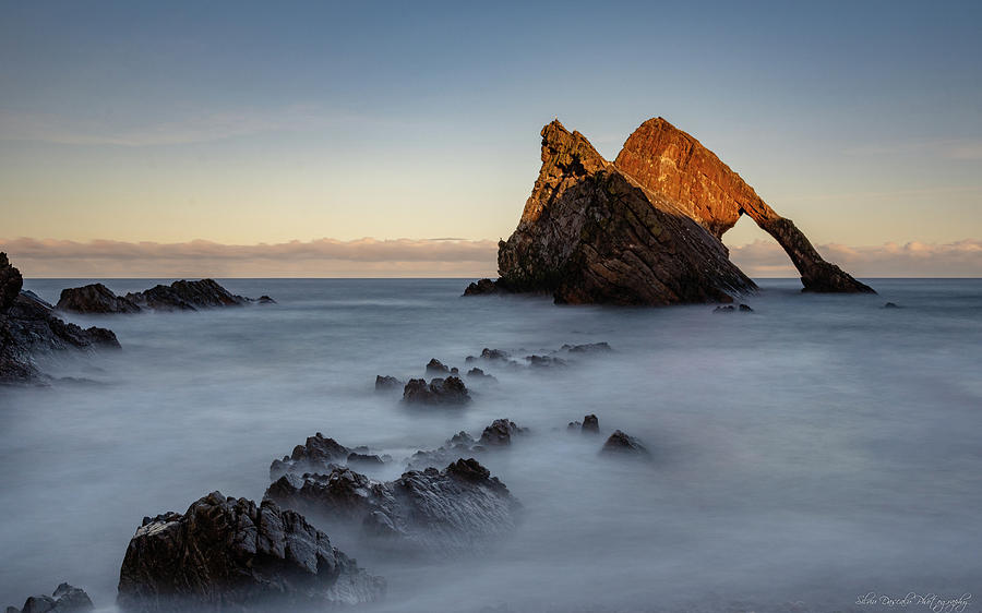 Nature Photograph - Bow Fiddle Rock by Silviu Dascalu