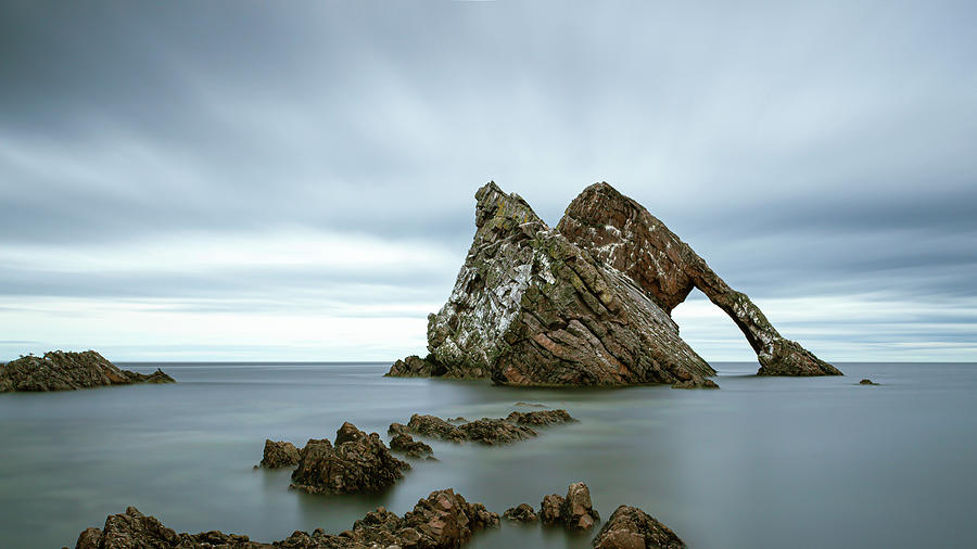 Bow Fiddle Rock two Photograph by John Fotheringham - Fine Art America