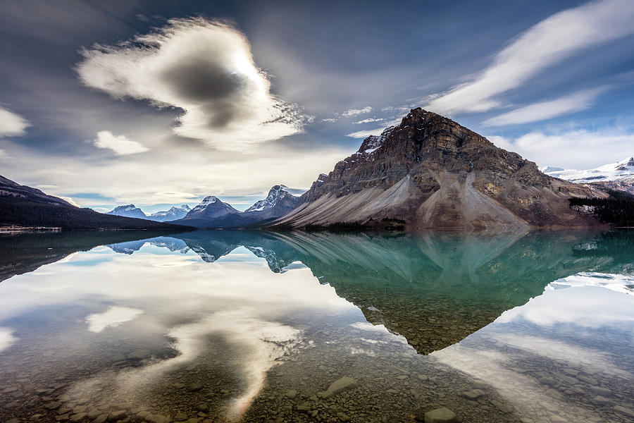Bow Lake Alberta Photograph by Pierre Leclerc Photography