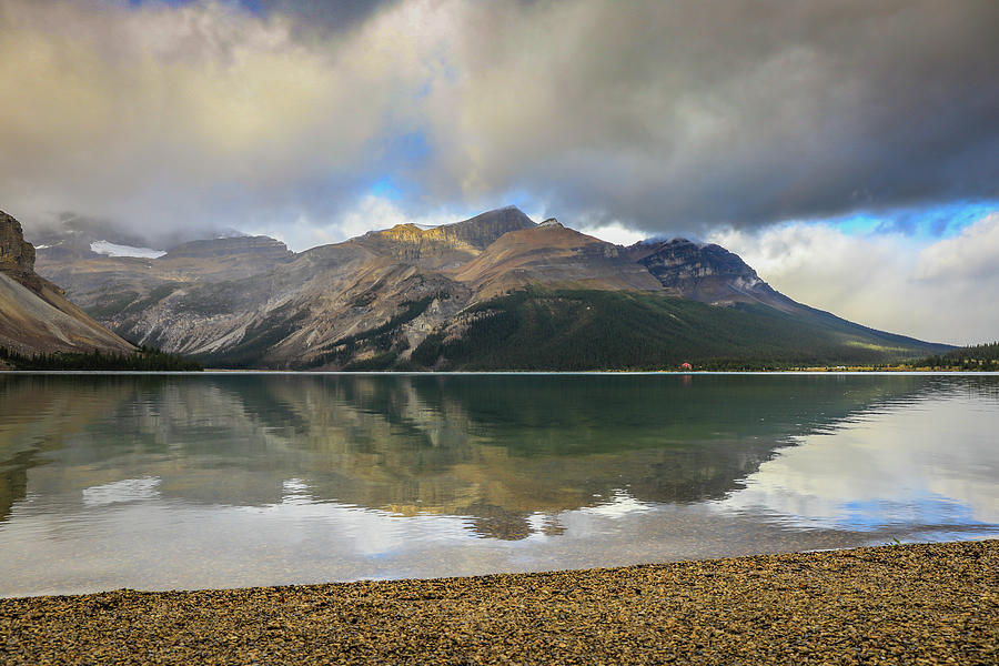 Bow Lake Reflection by Dan Sproul Bow Lake Reflection by Dan Sproul