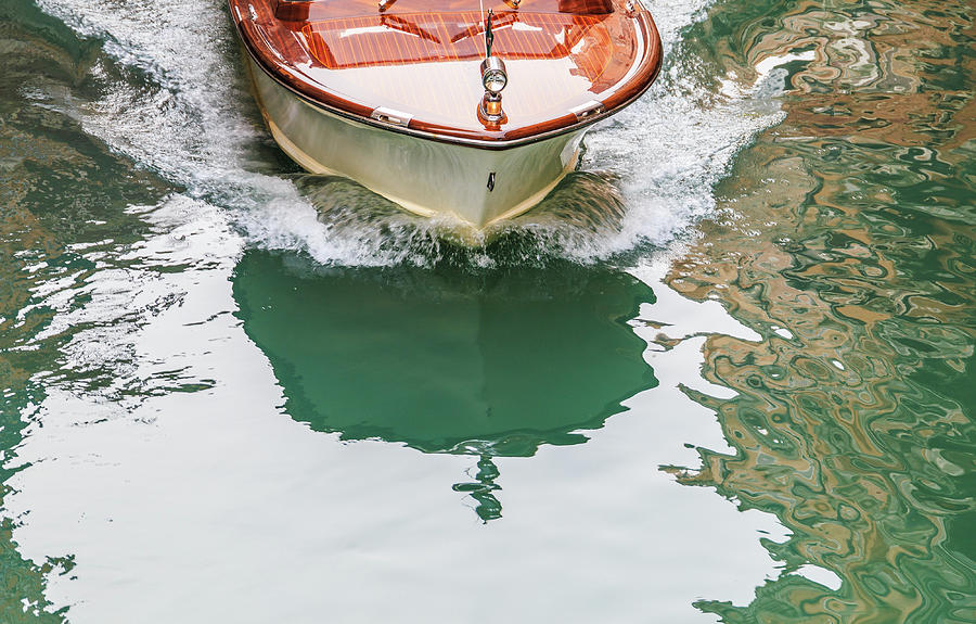 Bow of a speedboat Photograph by Fabiano Di Paolo