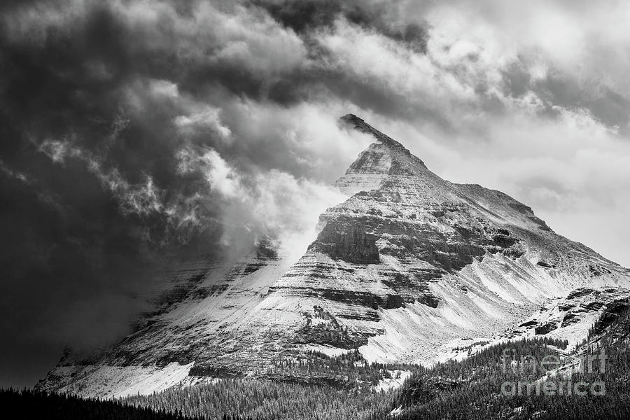 Bow Peak in Banff National Park, Canadian Rockies, Alberta, Canada Photograph by Neale And Judith Clark