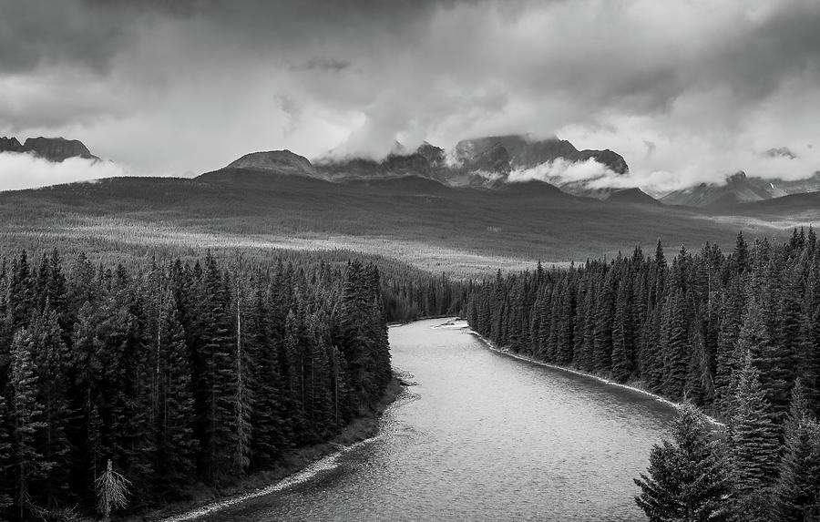 Bow River Canada Photograph by Dan Sproul