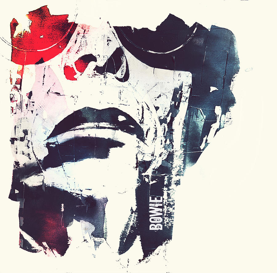 Bowie- Toronto 1976 Painting by Paul Lovering