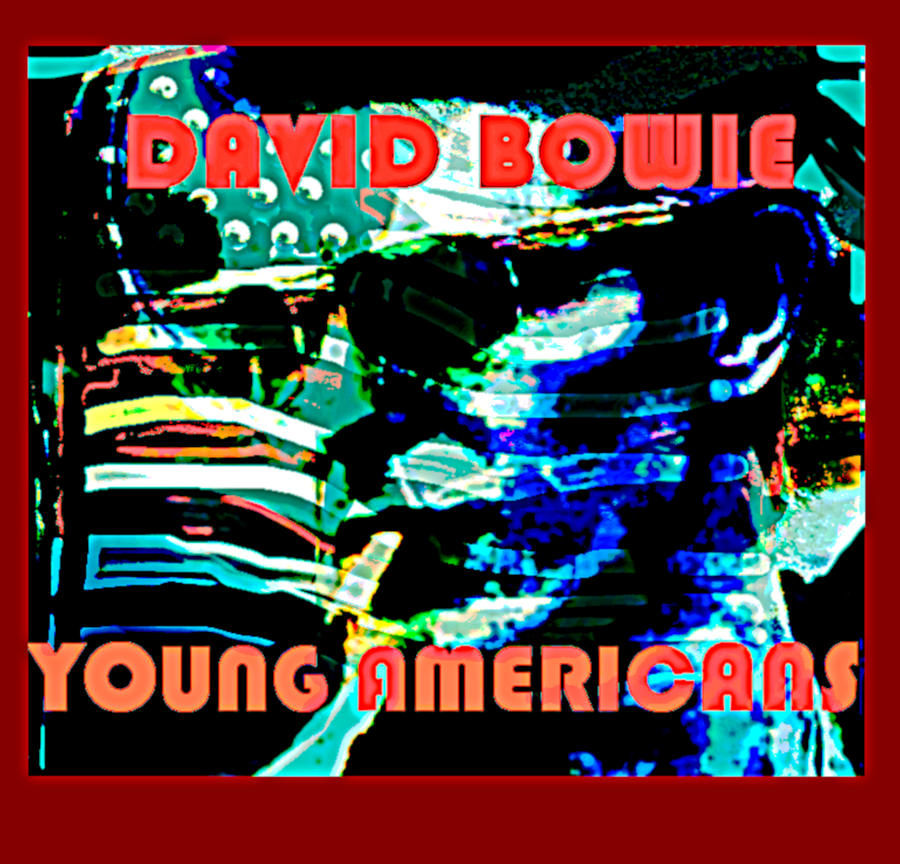 Bowie Young Americans 1975 by Enki Art Bowie Young Americans 1975 by Enki Art