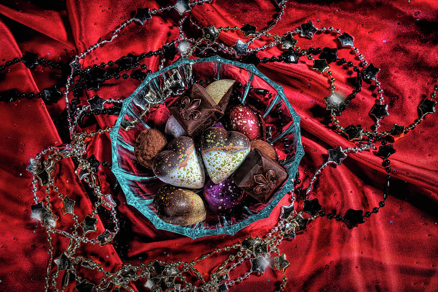 Bowl of Chocolates Photograph by Sharon Popek