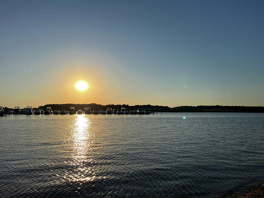 Bowleys Quarters Sunset Photograph by Chris Montcalmo Bowleys Quarters Sunset Photograph by Chris Montcalmo