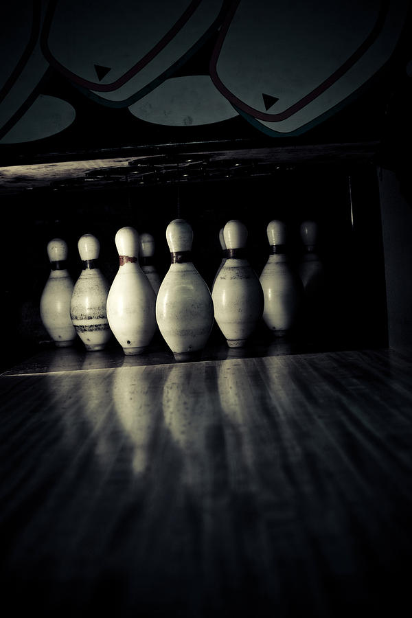 Bowling Pins Photograph by Thepalmer