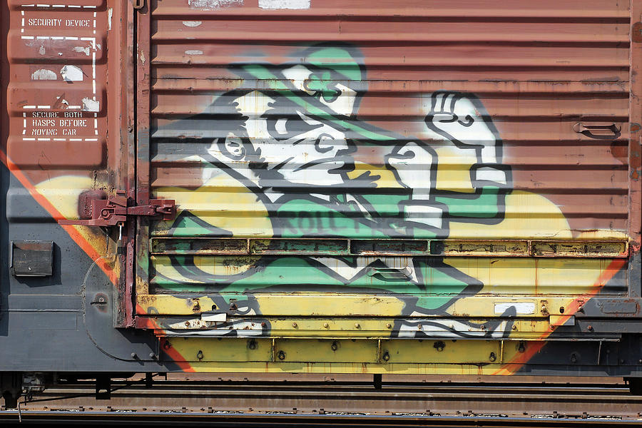 Box Car Graffiti  Photograph by Joseph C Hinson