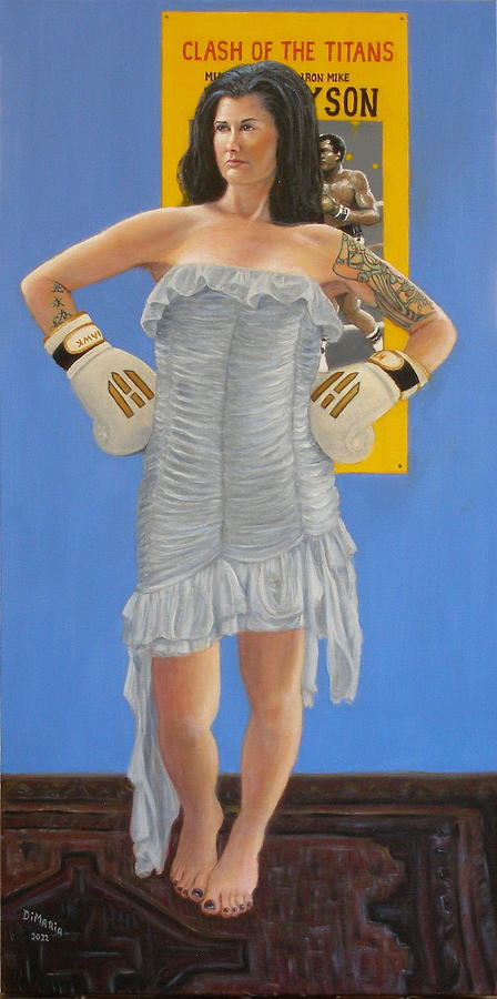 Boxer #3 Painting by Donelli  DiMaria