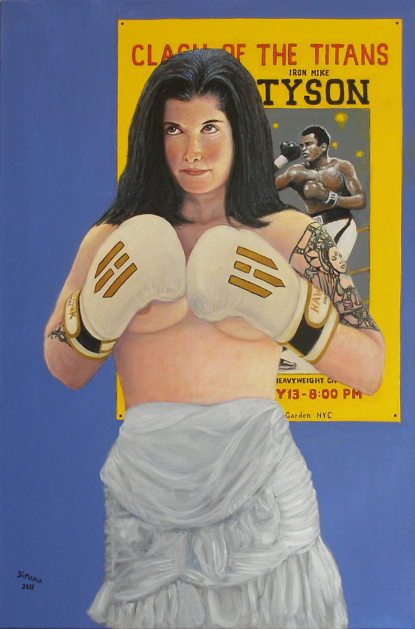 Boxer #4 Painting by Donelli  DiMaria