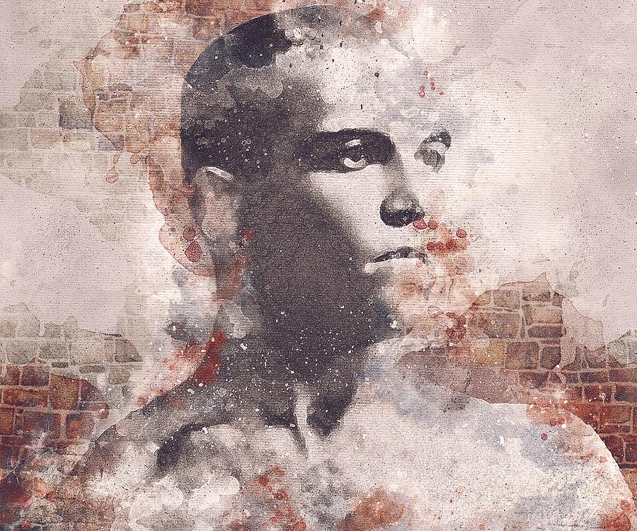 Boxer James Jackson Jeffries Digital Art by Keagan Arcelina | Fine Art ...