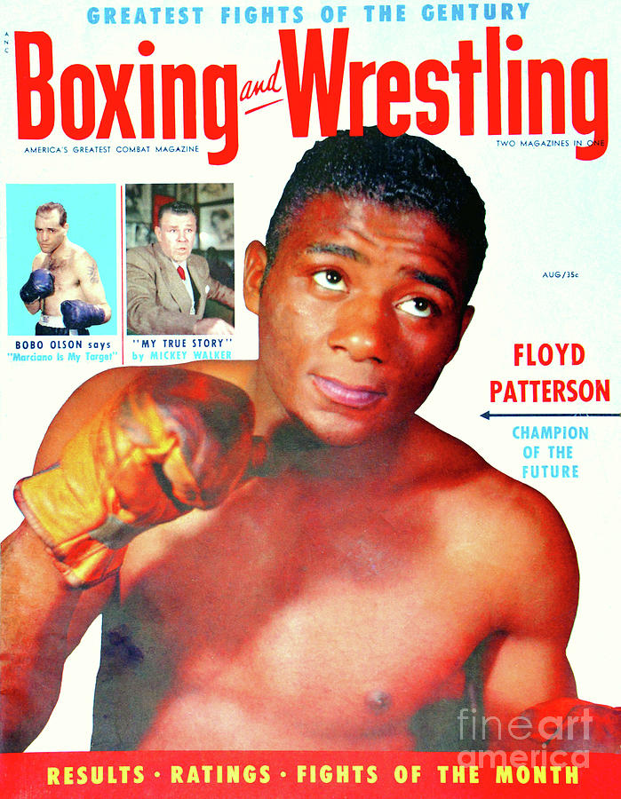 Boxing And Wrestling Aug 1955 Photograph