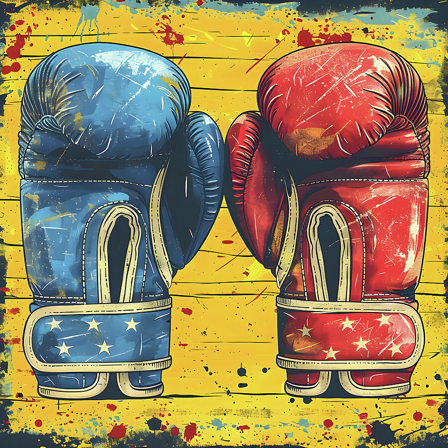 Boxing Glory Digital Art by Bruce Strong - Fine Art America