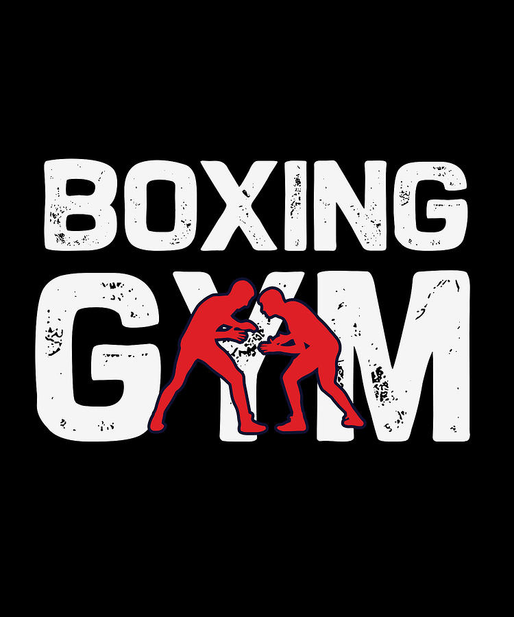 Sports Digital Art - Boxing gym by Jacob Zelazny