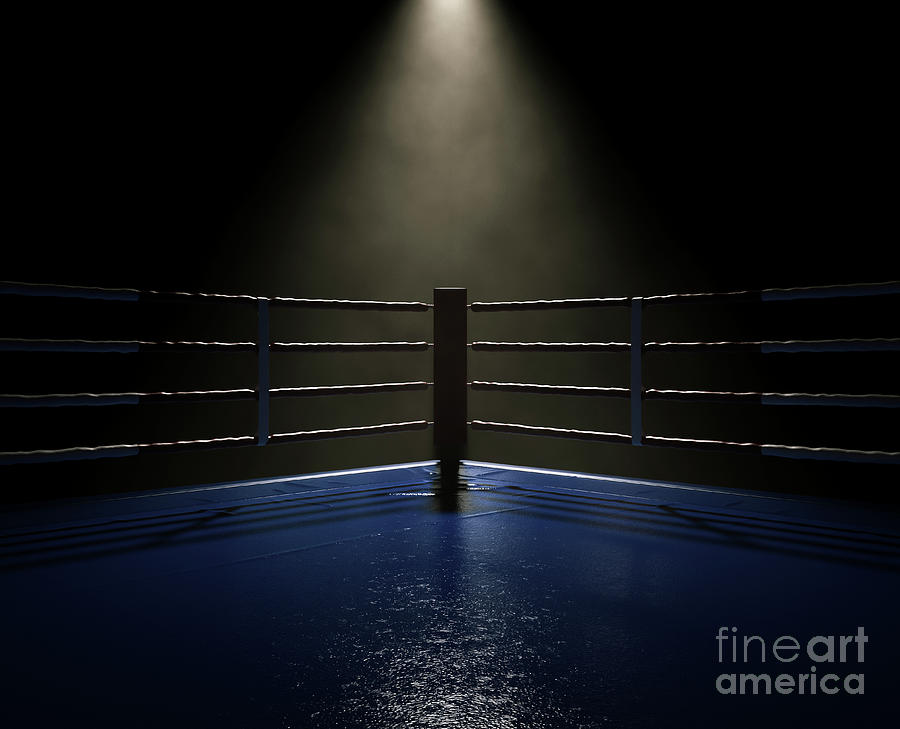Boxing Ring Spotlight Corner Digital Art by Allan Swart Fine Art America Boxing Ring Spotlight Corner Digital Art by Allan Swart Fine Art America