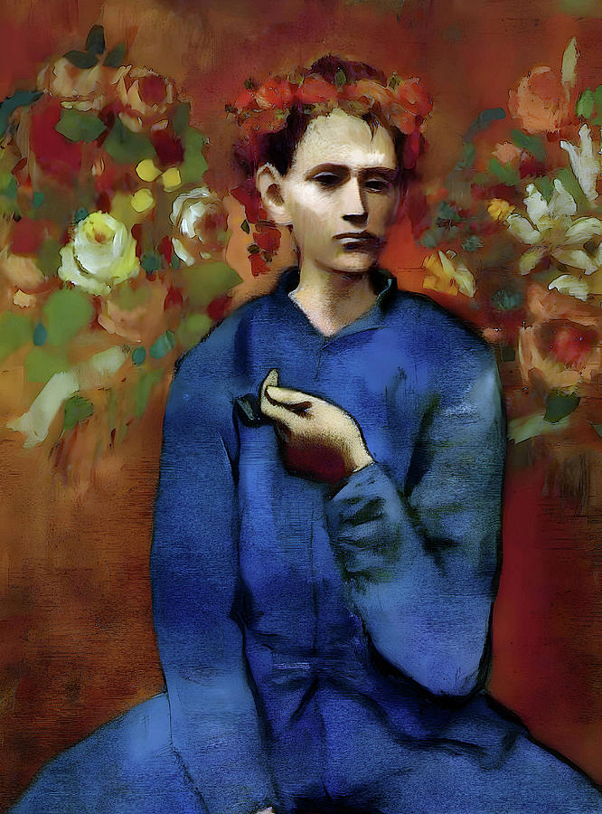 Boy and Pipe Painting by Pablo Picasso - Fine Art America