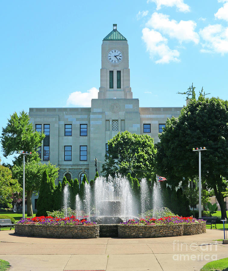 Boy and the Boot Erie County Courthouse Sandusky Ohio 2049 Photograph by Jack Schultz