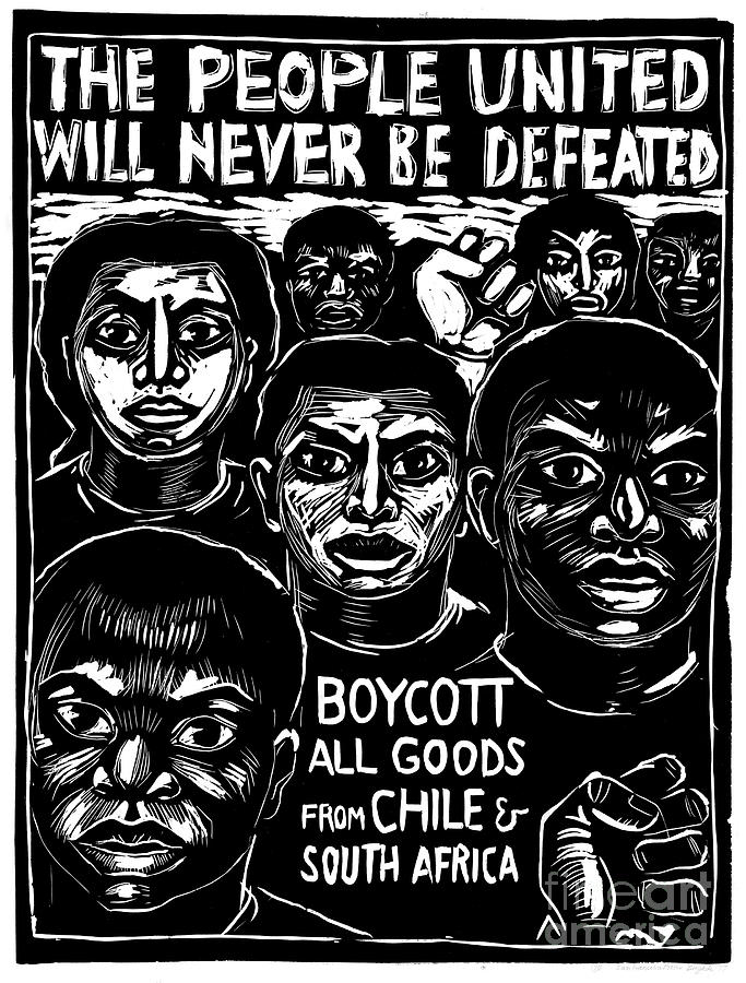 Boycott Poster, 1977 Drawing by Rachael Romero Pixels