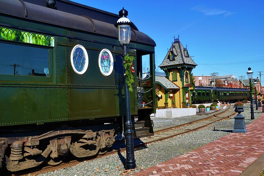 Boyertown Pa Historic Train Photograph