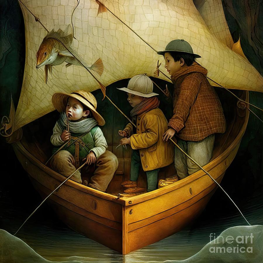 Boys Gone Fishing 024 Photograph by Jack Torcello - Fine Art America