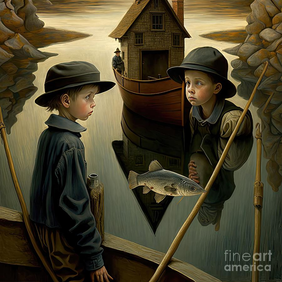 Boys Gone Fishing 030 Photograph By Jack Torcello Fine Art America