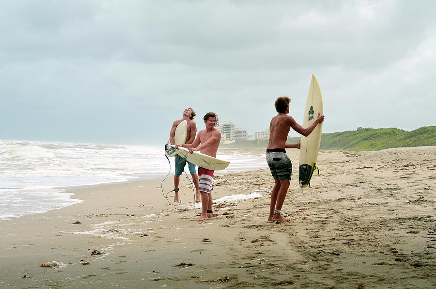 Boys of Summer Surfers Photograph by Laura Fasulo