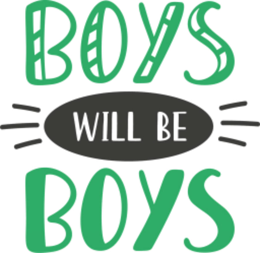 Boys Will Be Boys Poster boy Painting by Max Lisa | Fine Art America