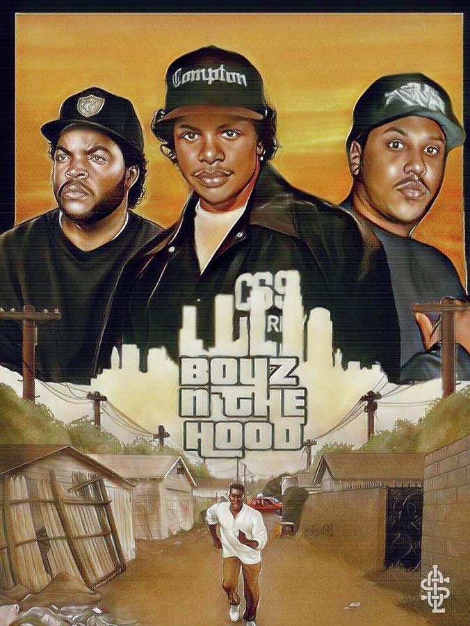 Boyz N The Hood Digital Art by Marcel Washington - Fine Art America