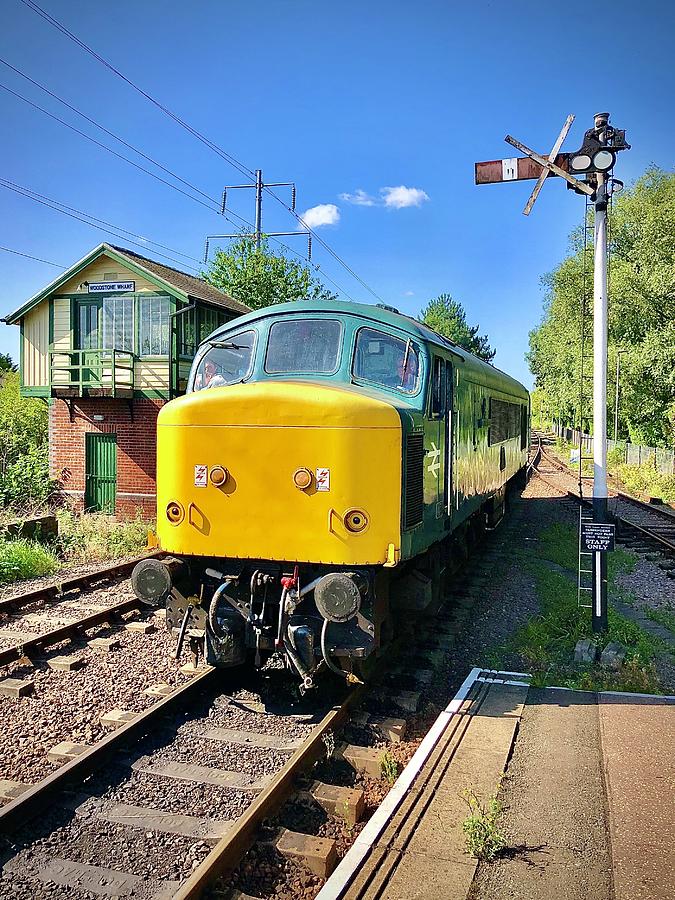 Br class 45 peak diesel locomotive 3 photograph by gordon james