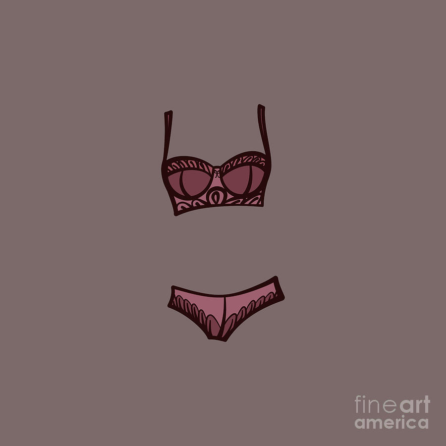 Bra Panties Lingerie Digital Art